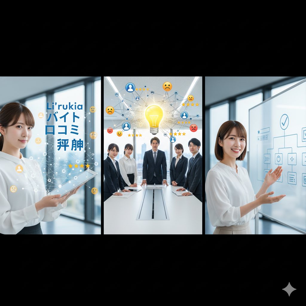 Li'rukia バイトの口コミ 評判の全体像