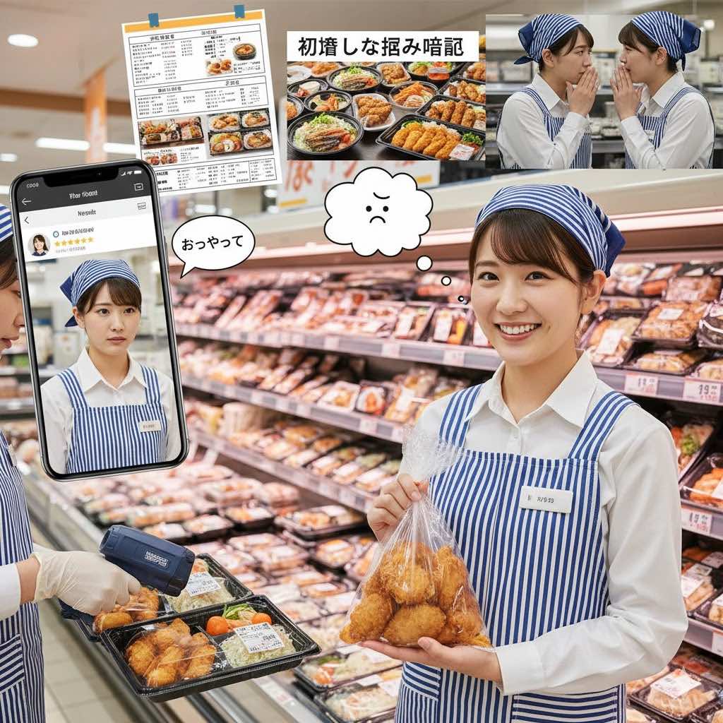 スーパー惣菜バイトの口コミ・評判で見る大変な点
