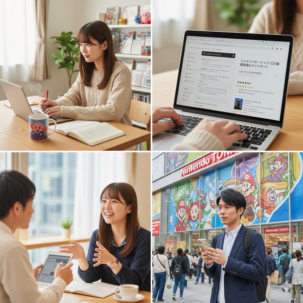ニンテンドーショップのバイト口コミと応募前の準備
