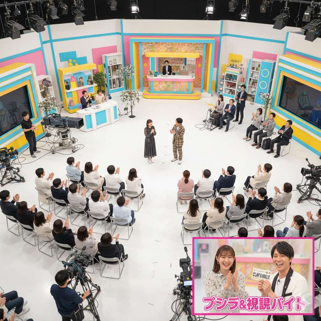 番組観覧バイトの口コミ評判と比較ポイント