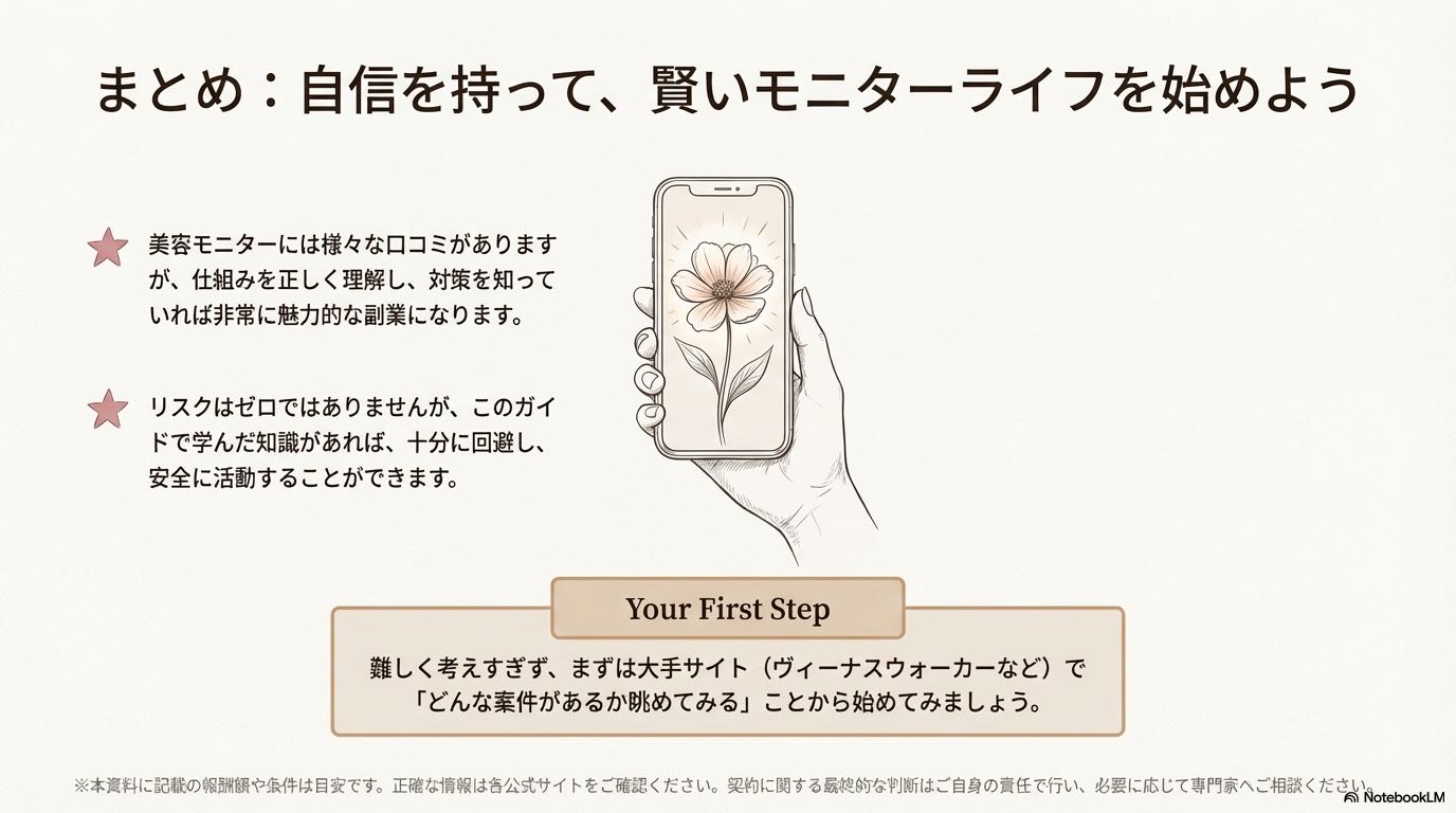 ガイドのまとめ。まずは大手サイトで案件を眺めることから始めるステップ。