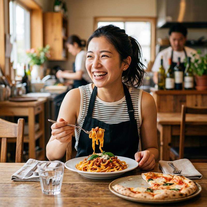 サイゼリアバイトのまかないと休憩時間のイメージ