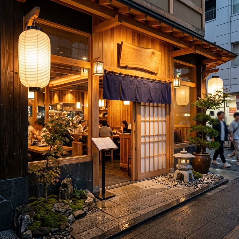 ゆず庵のお店の雰囲気