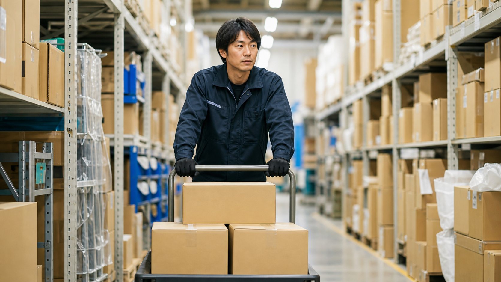 Amazon倉庫バイトで歩き回る作業や体力面のきつさを説明する画像