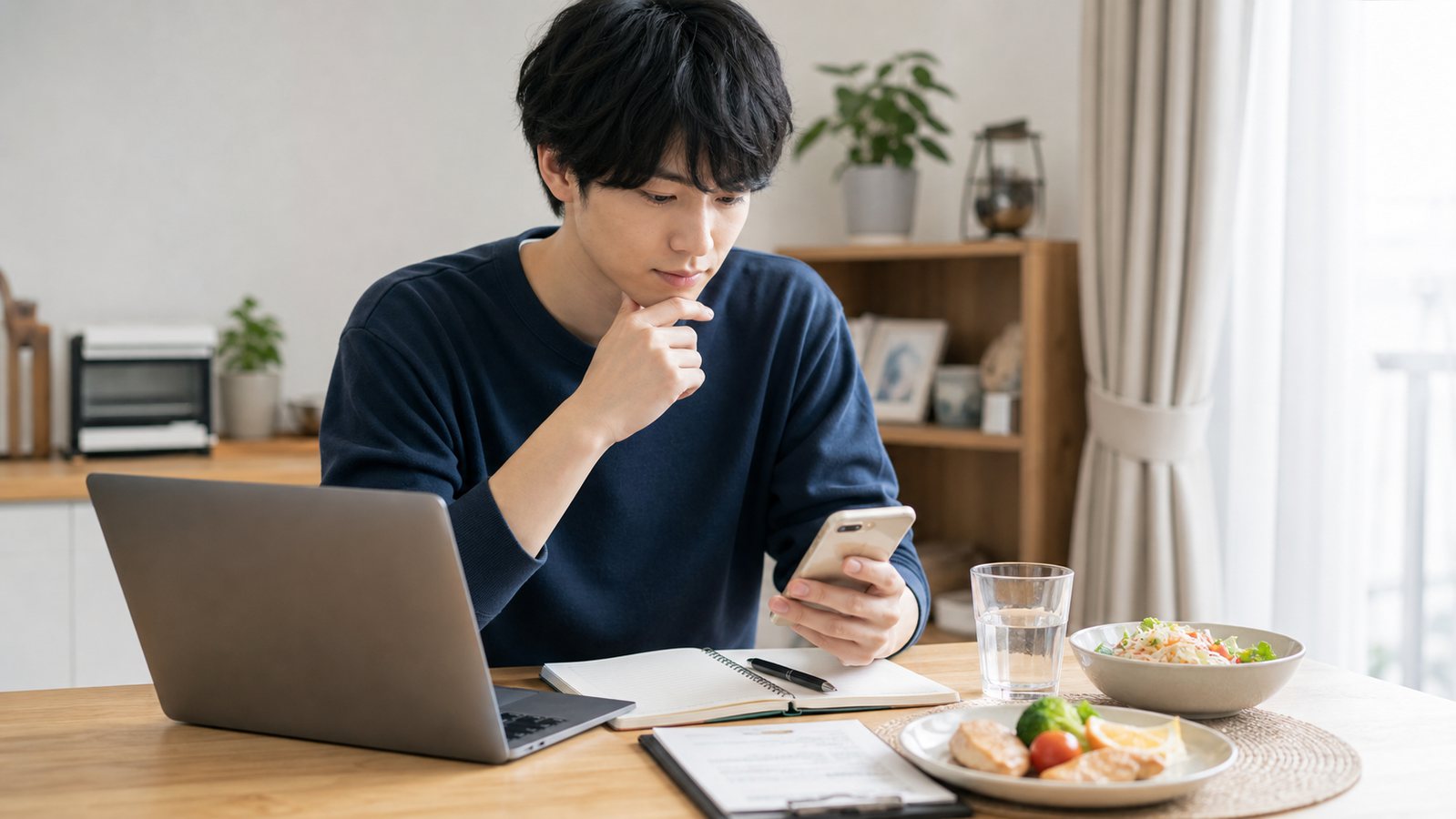 びっくりドンキーバイトと別の働き方を比較する人のイメージ
