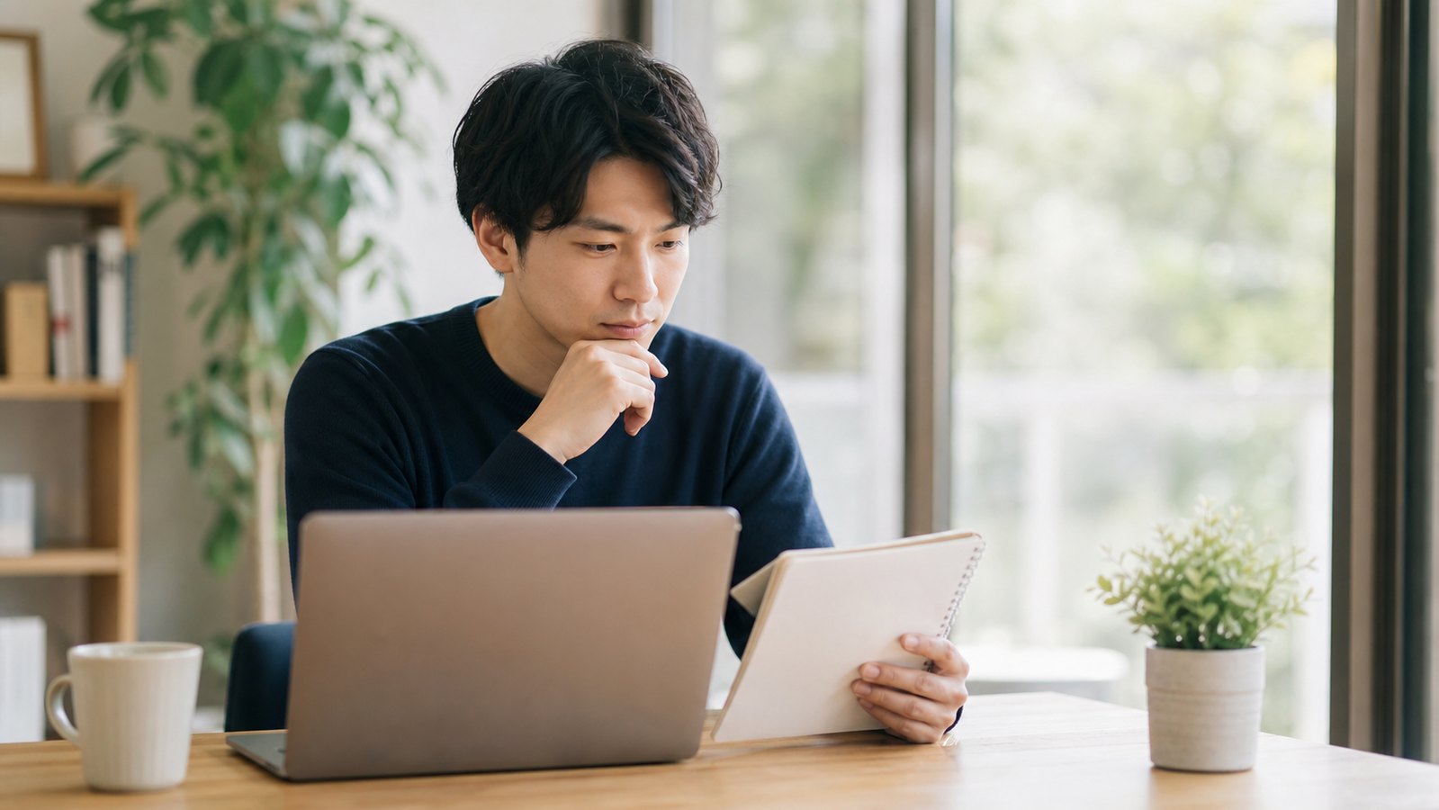 コメリバイトと他の働き方を応募前に比較する人のイメージ