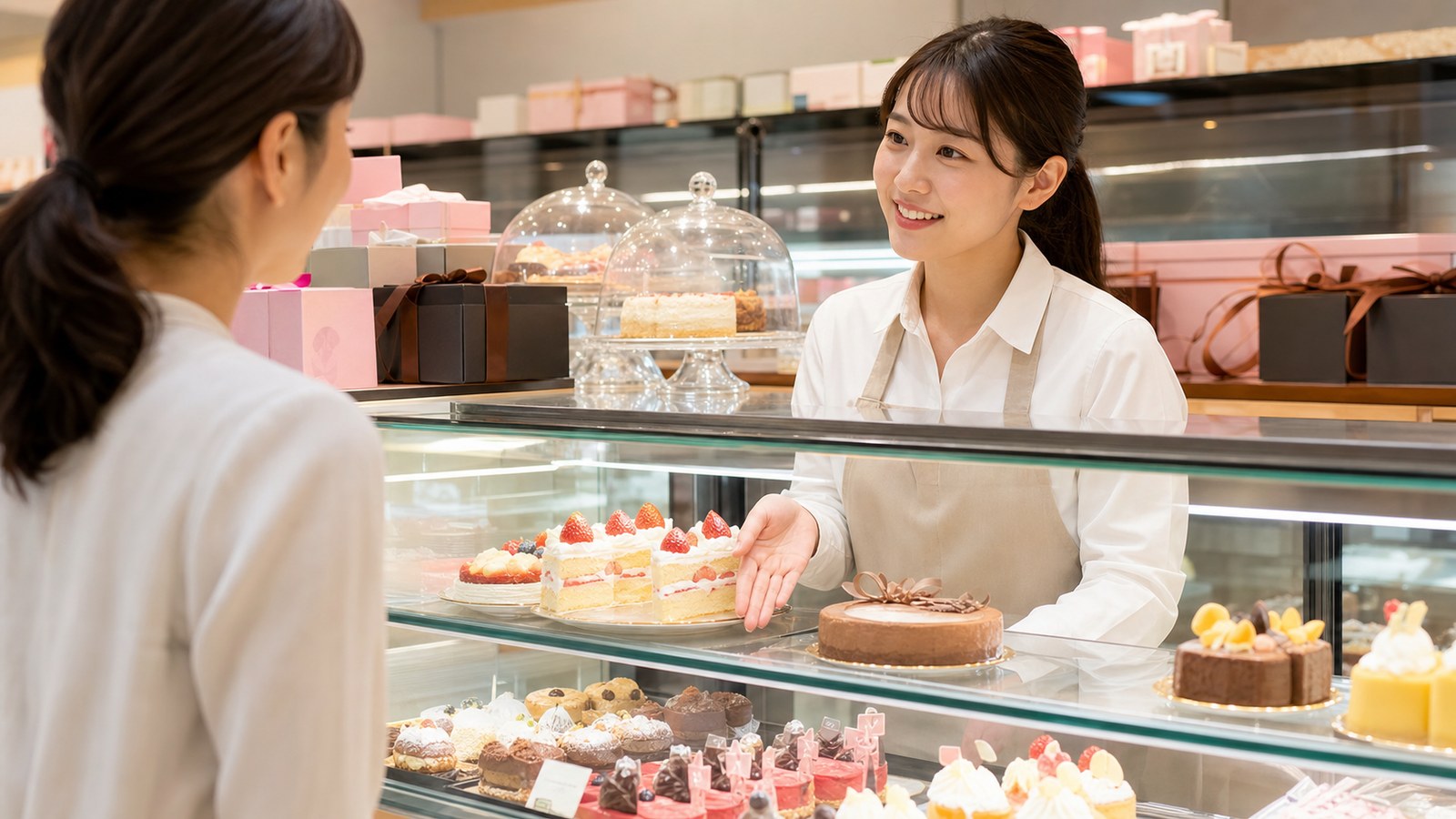 シャトレーゼバイトの口コミで確認したいケーキ販売や接客対応のイメージ