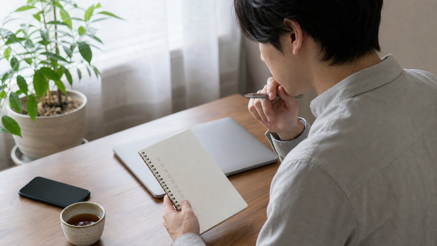 山崎パンバイトに応募する前に勤務条件を確認するイメージ