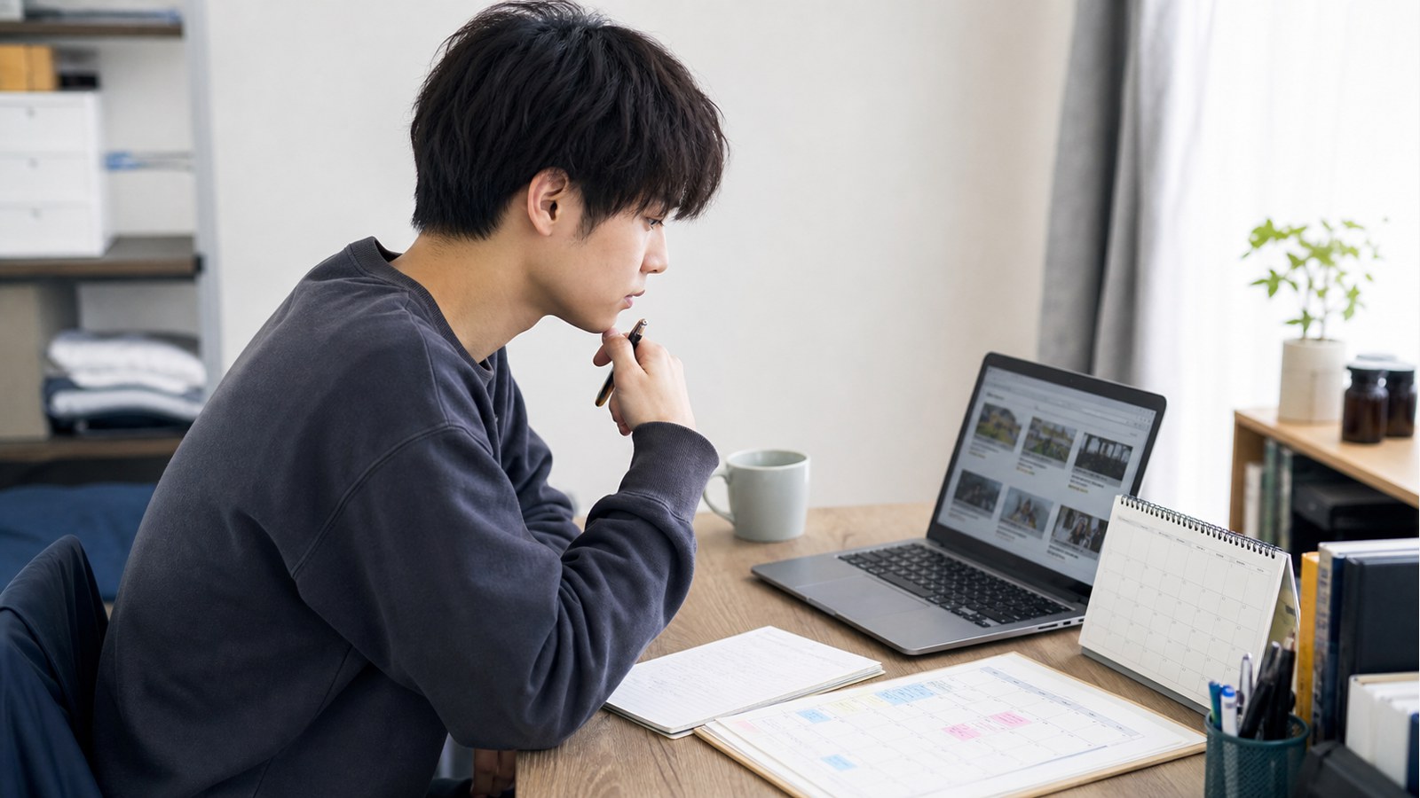 はなまるうどんバイトへ応募する前にシフトや働き方を比較するイメージ
