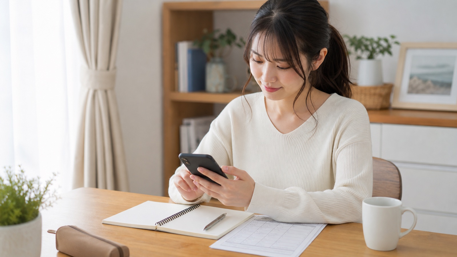 アンケートモニターをバイト代わりに検討する人のイメージ