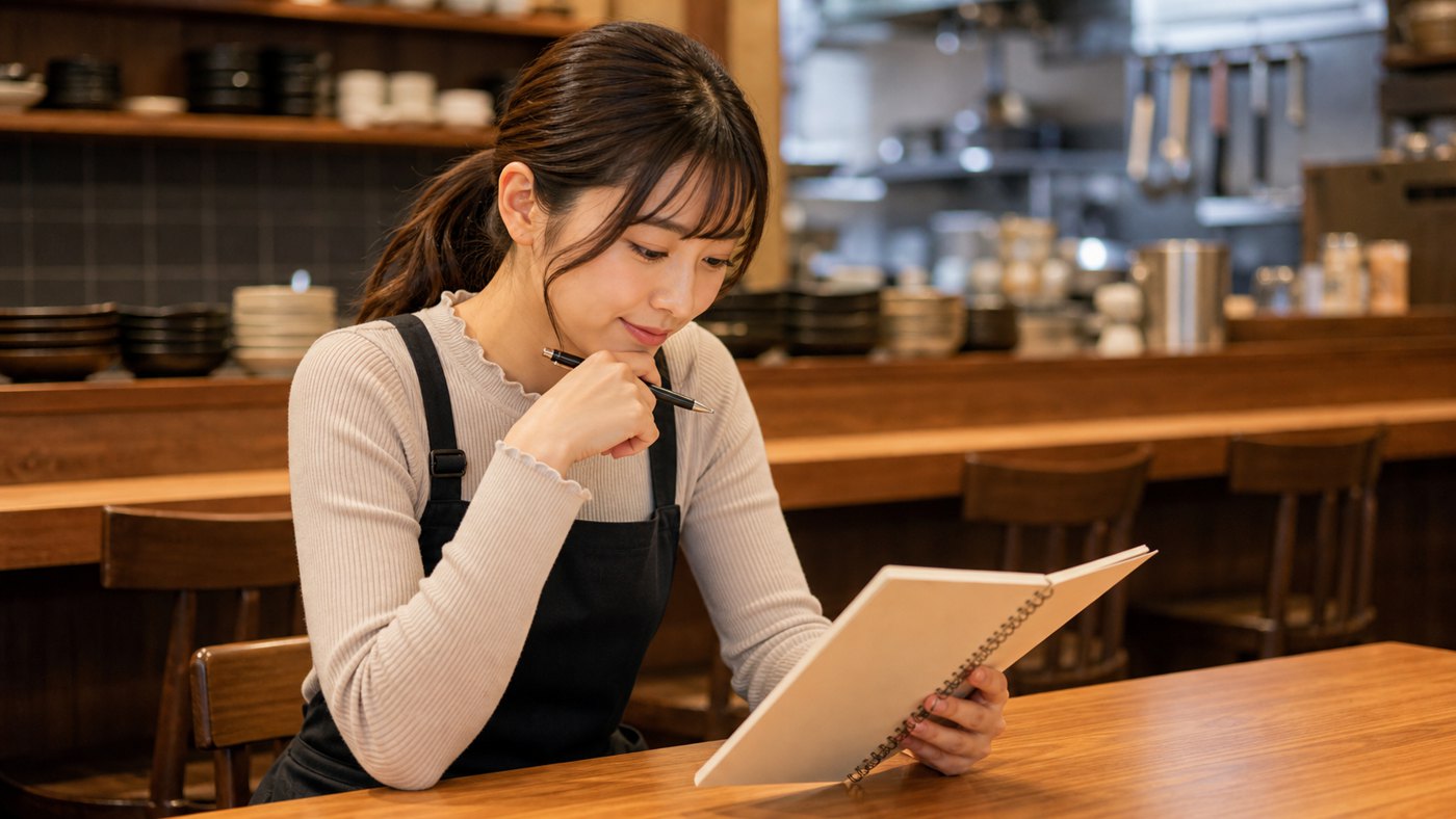 鳥貴族バイトがきついか応募前に仕事内容を確認する人のイメージ