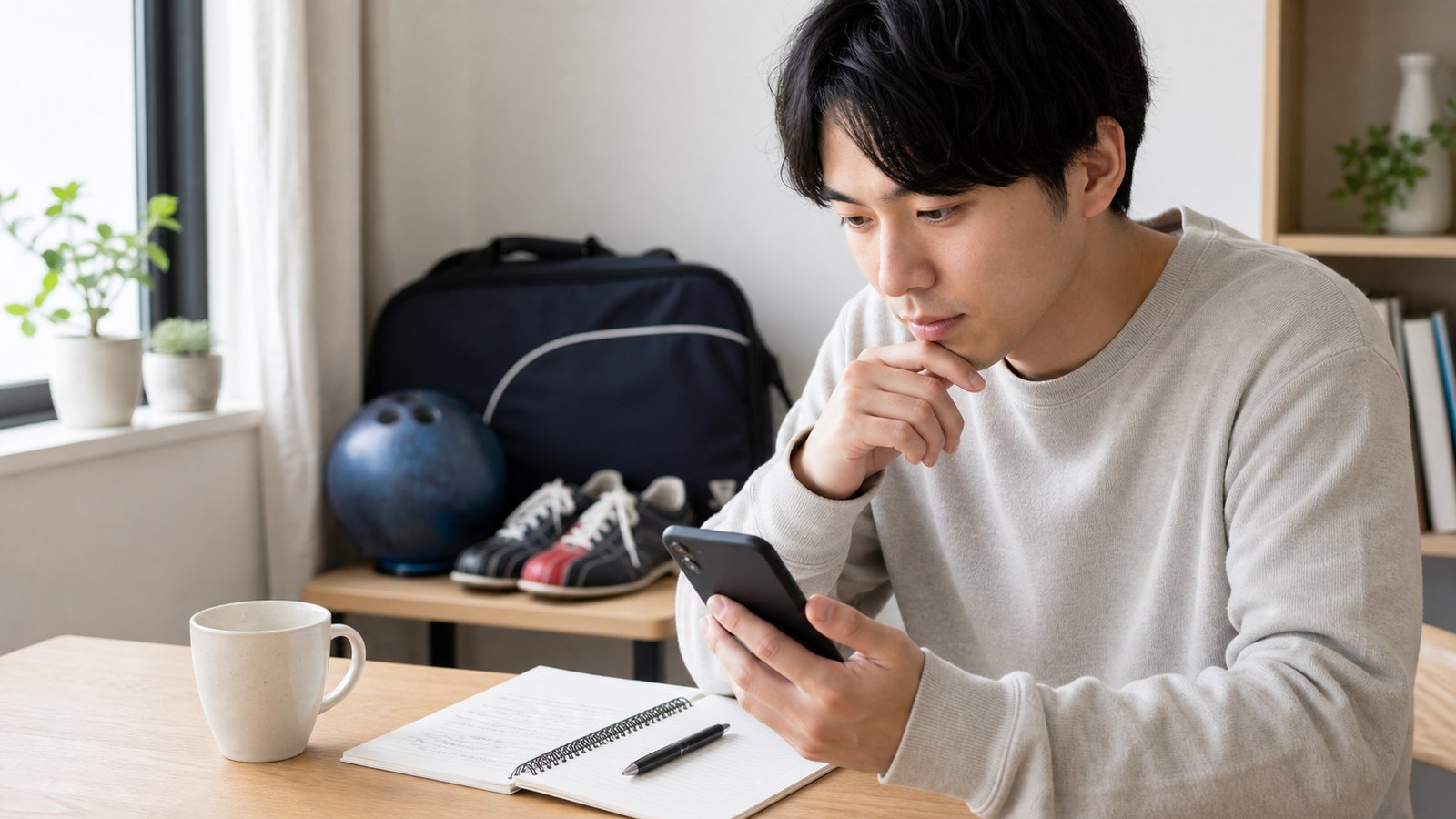 ラウンドワンバイトの口コミや勤務条件を応募前に確認する人のイメージ