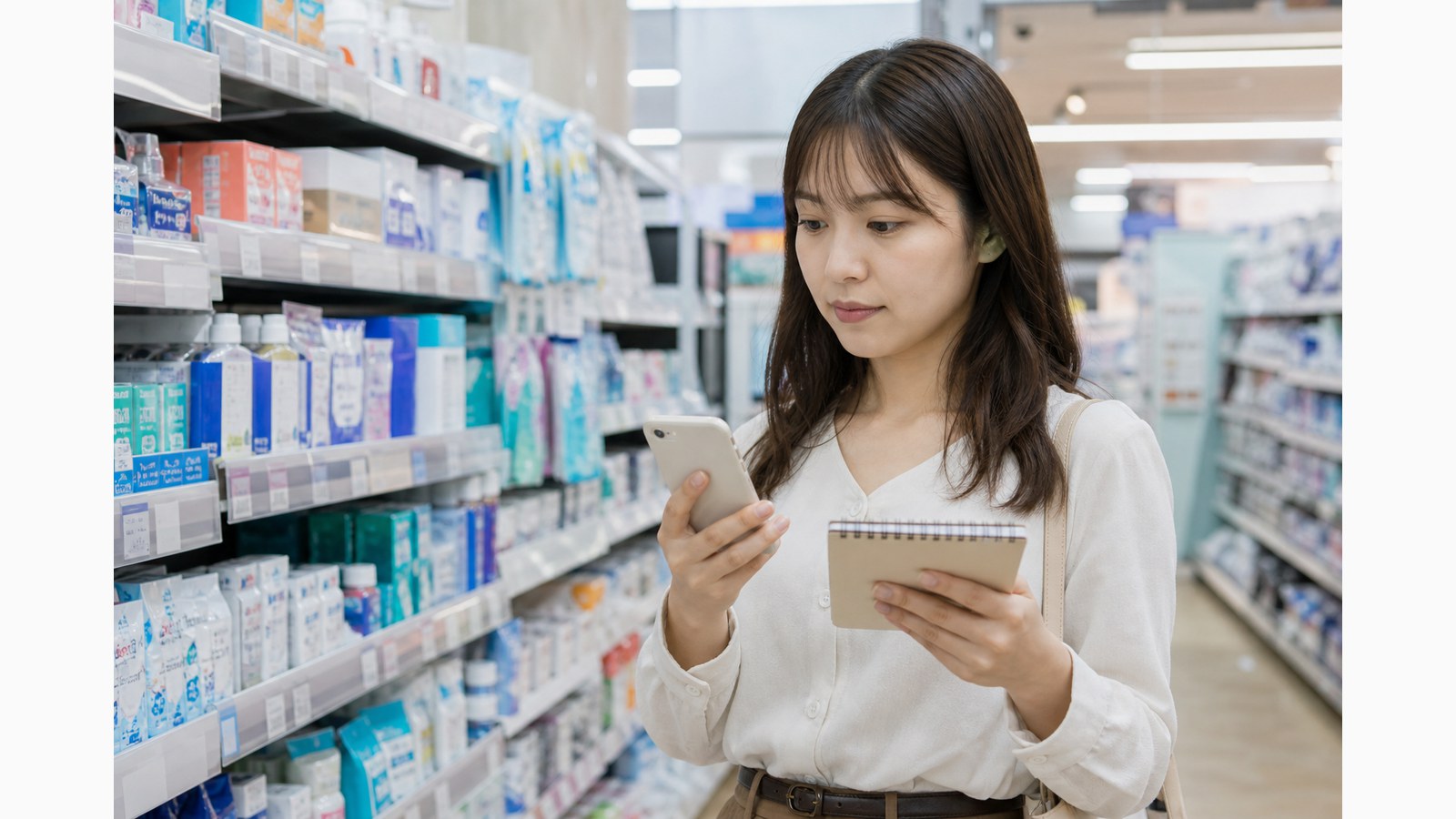 ドラモリのバイトがきついか応募前に仕事内容を確認する人のイメージ