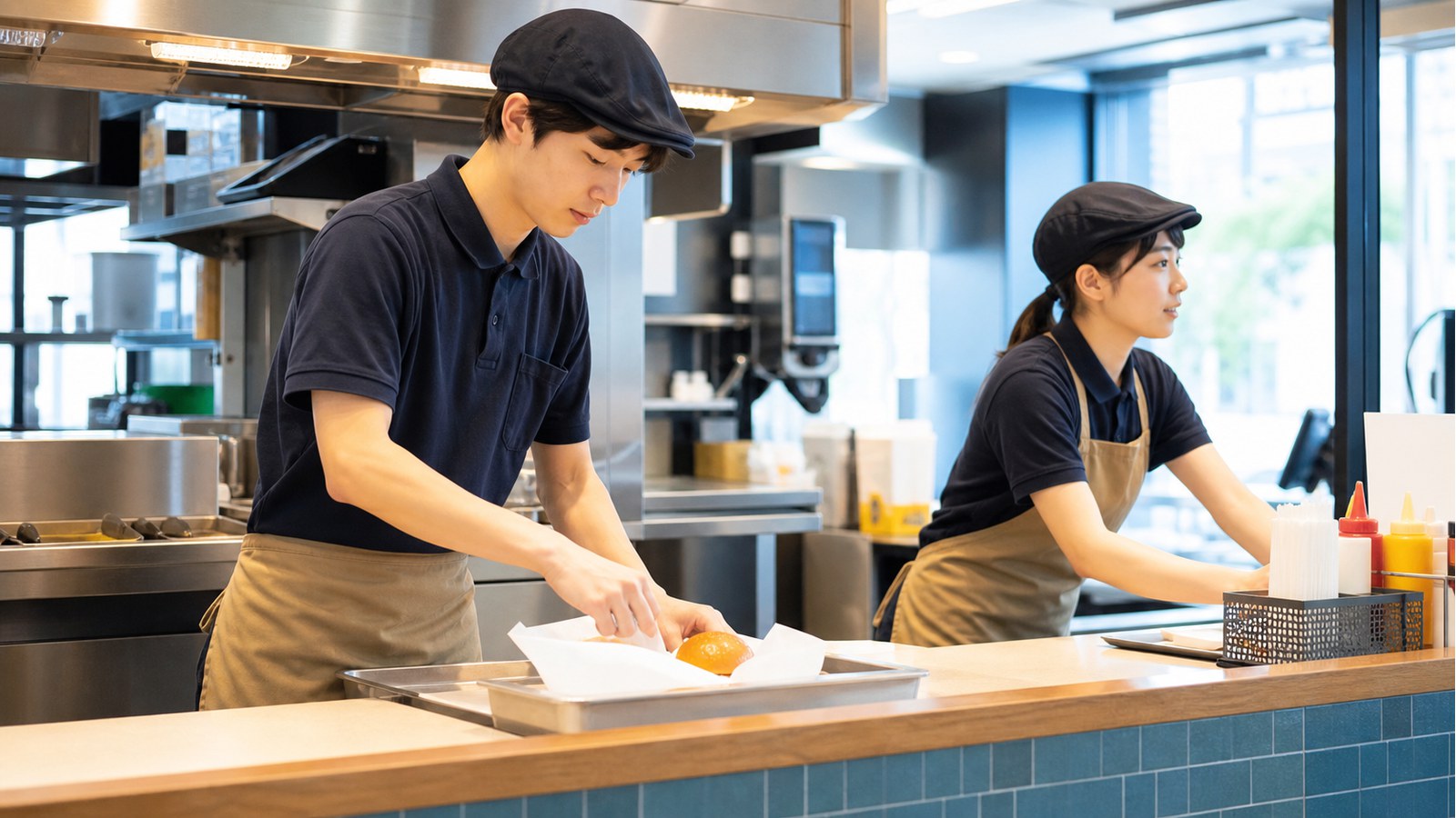 バーガーキングバイトがきついか応募前に仕事内容を確認するイメージ