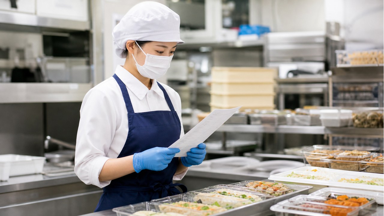 スーパー惣菜バイトがきついか応募前に仕事内容を確認するイメージ