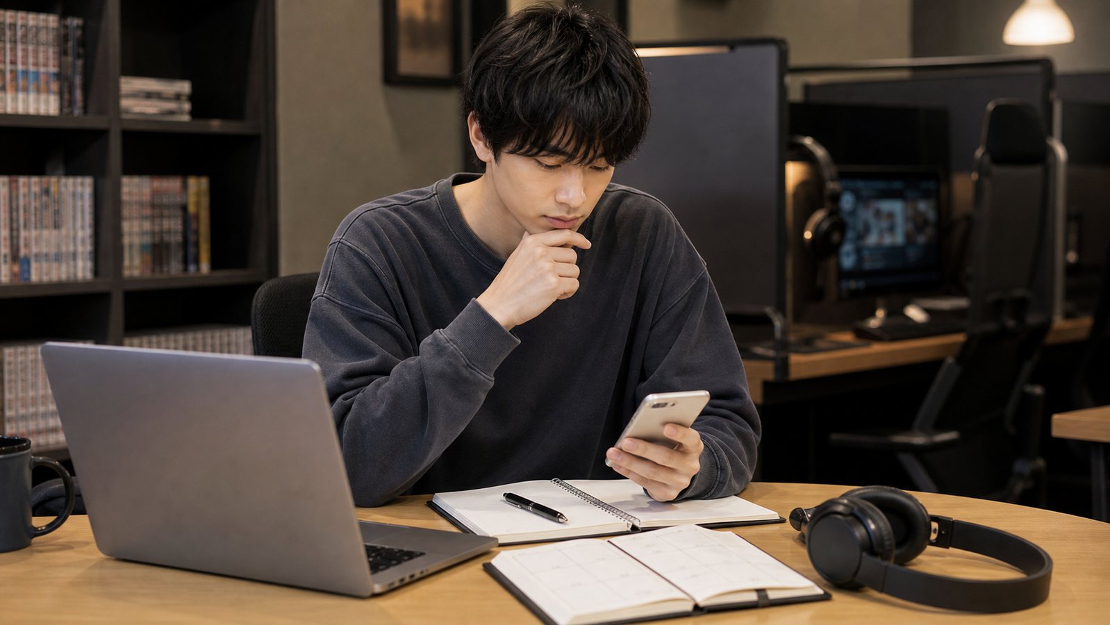 快活クラブバイトと別の働き方を比較する人のイメージ