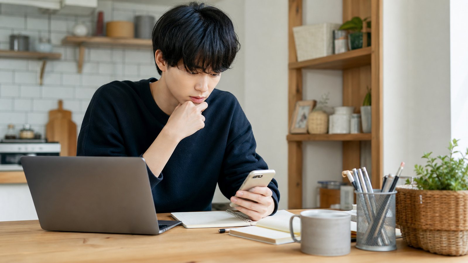 スリーコインズバイトと別の働き方を比較する人のイメージ