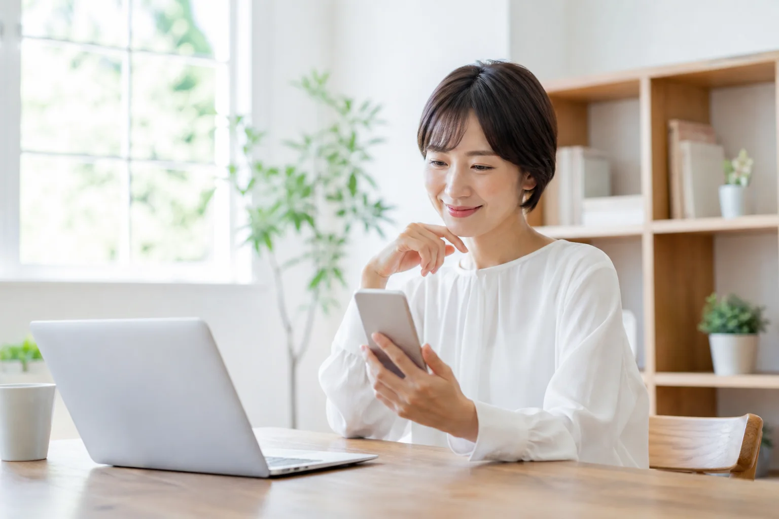 二重登録の不安を解消した女性
