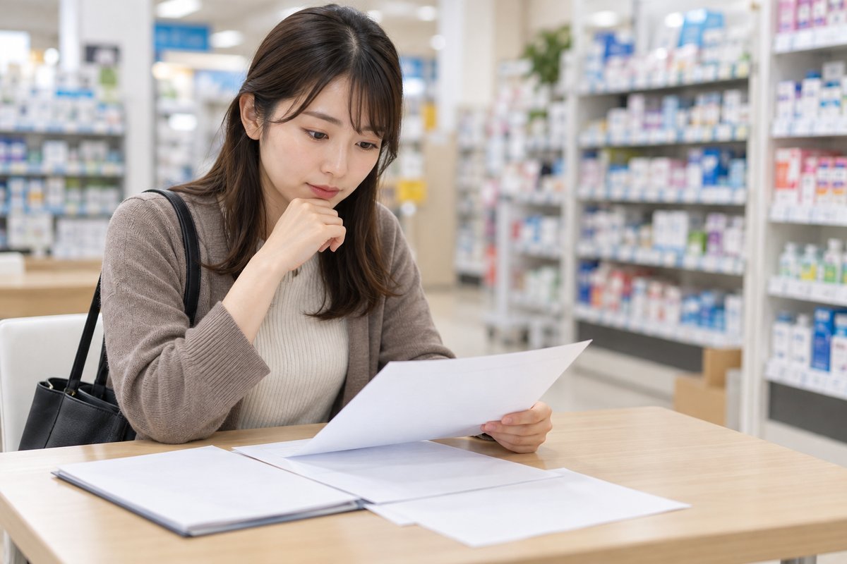 職種条件を比較する生成イメージ