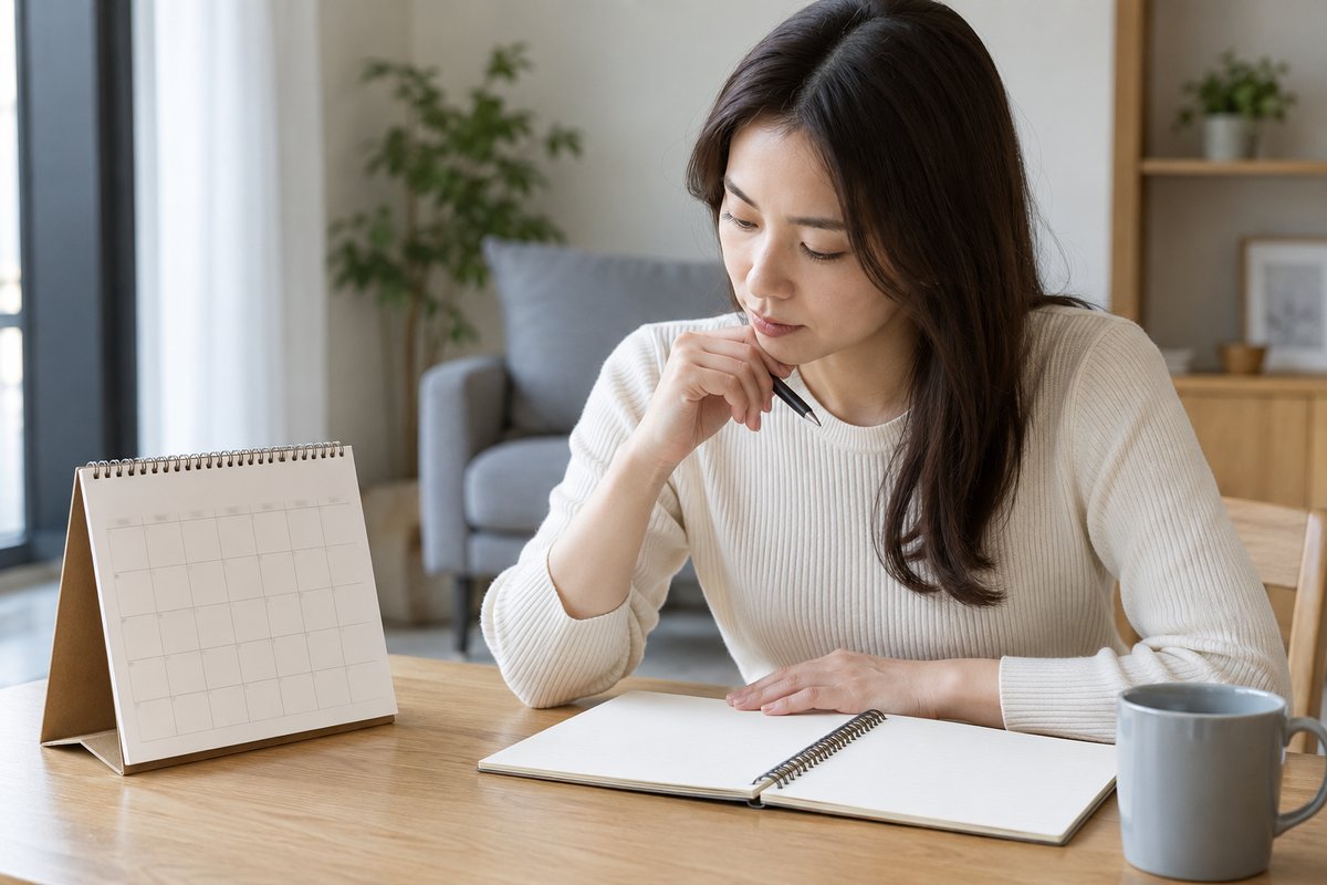 応募連絡の準備をする人の生成イメージ
