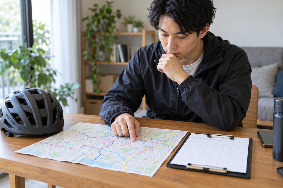 勤務条件を確認する人の生成イメージ