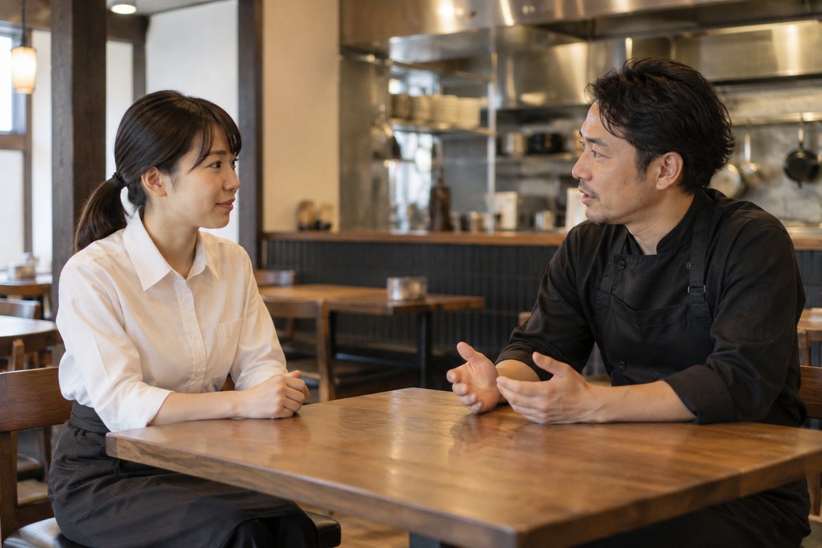職種を相談する人の生成イメージ