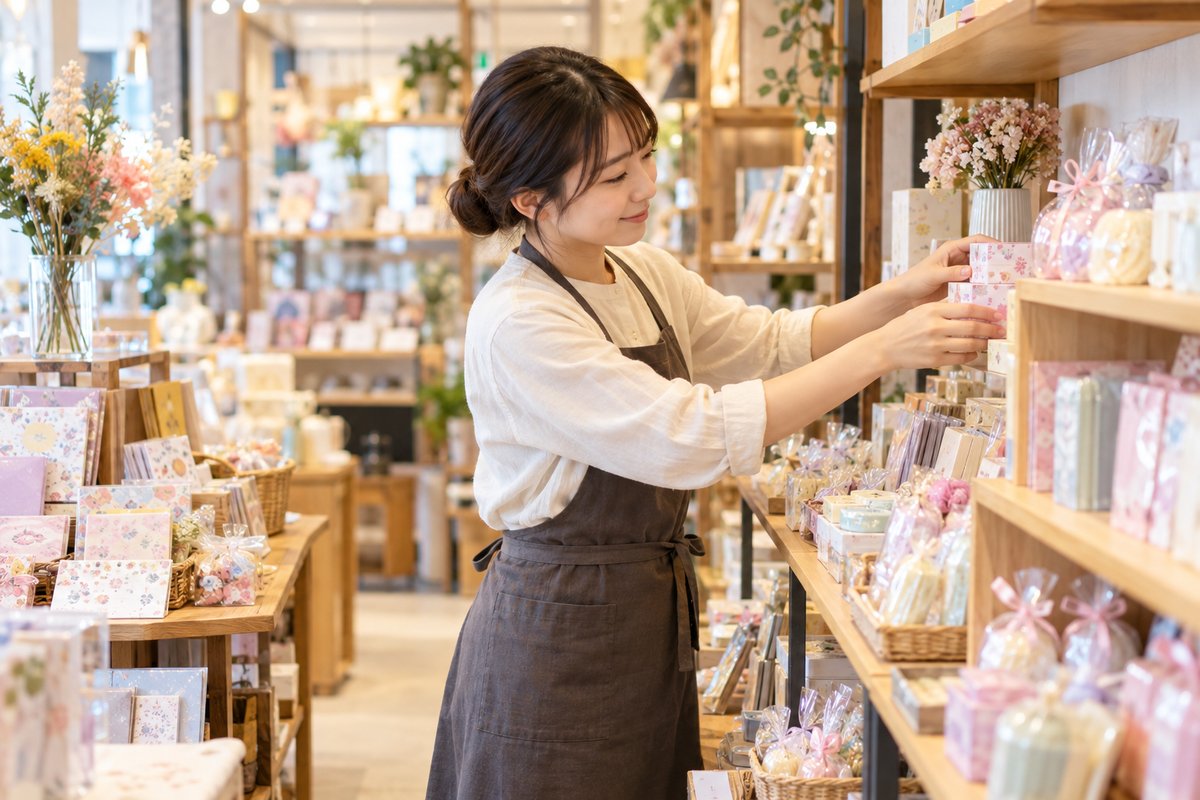 雑貨売場の生成イメージ