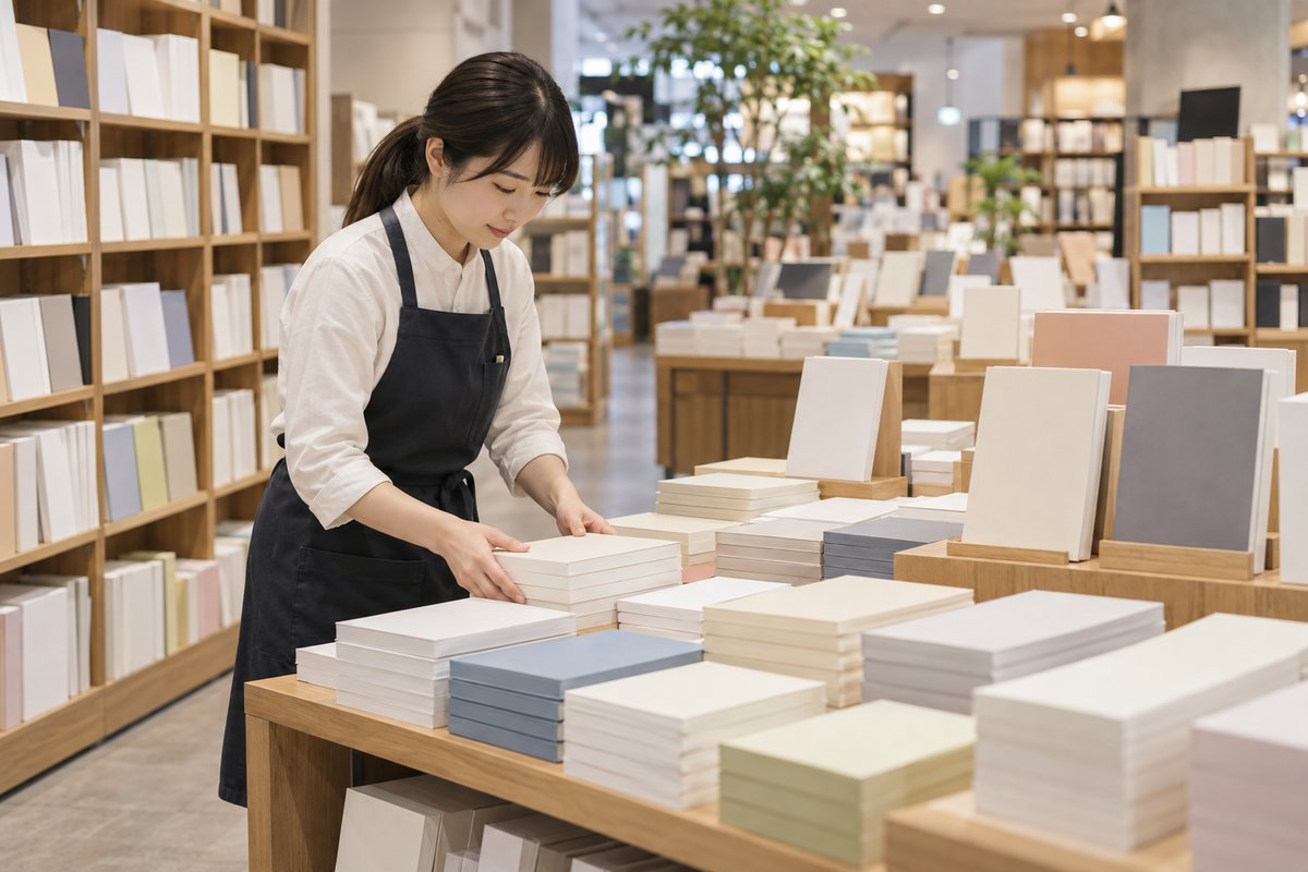 書店売場の生成イメージ