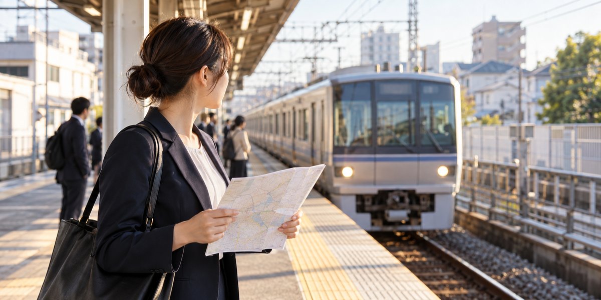 複数の求人を比較する人の生成イメージ
