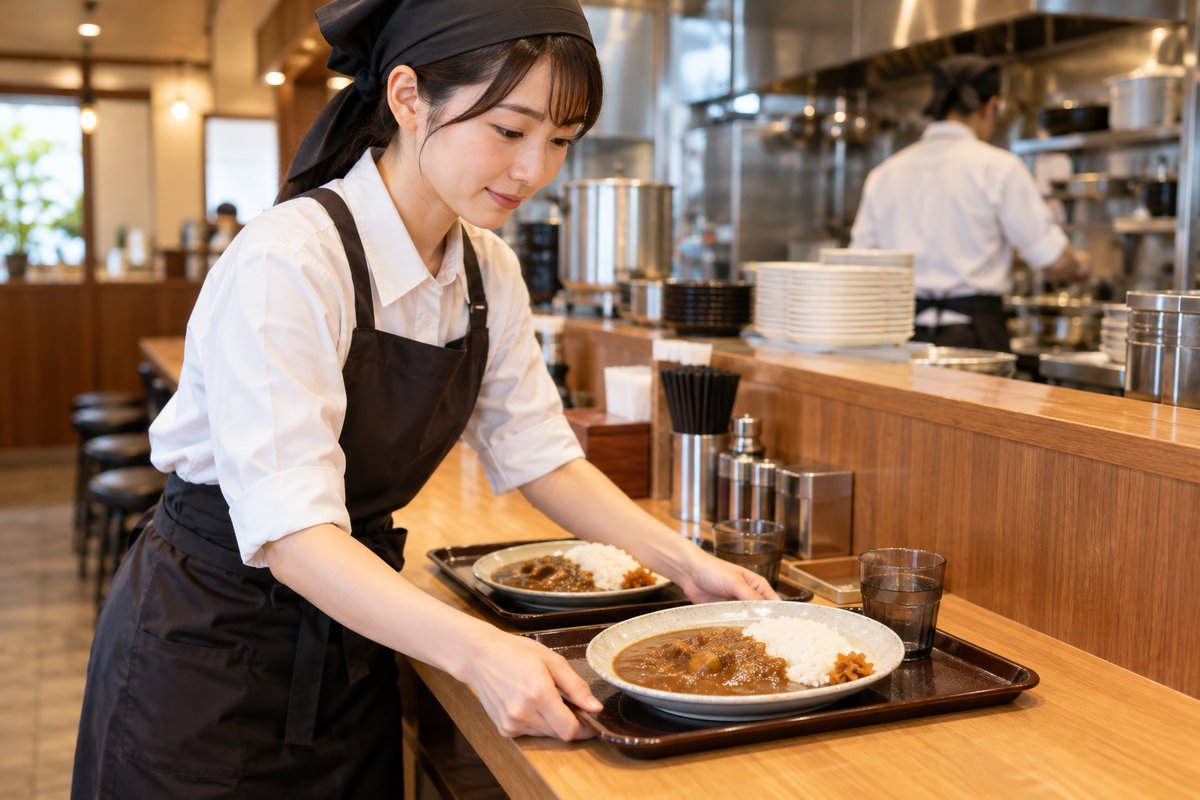 カレー店の生成イメージ