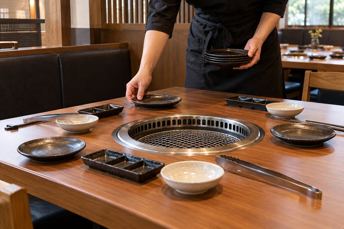 焼肉店の客席を表す生成イメージ
