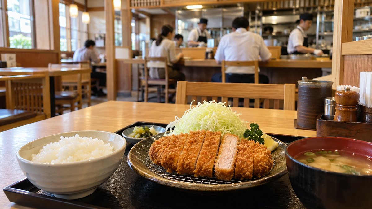 とんかつ店の仕事を表す生成イメージ